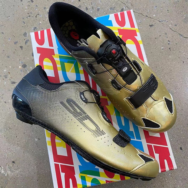 New 2020 SIDI SHOT/SHOT2 Carbon Road Shoes Anti-slip Breathable SPD 3 Bolts Athletic Sport Bike Cycling Shoes